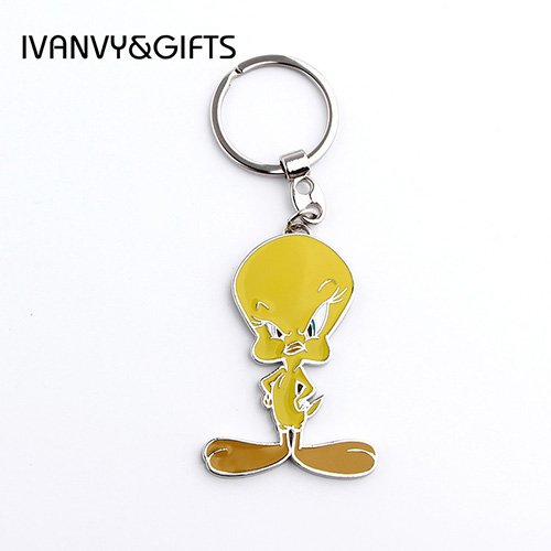 36 Fashion Custom Titanium Keychain