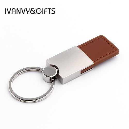 Factory direct leather keychain