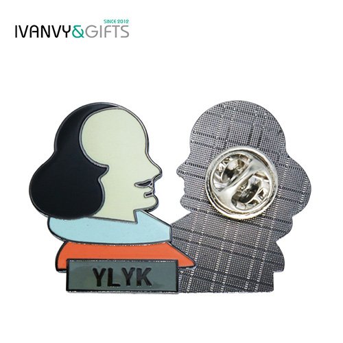 Custom fashion pin badges