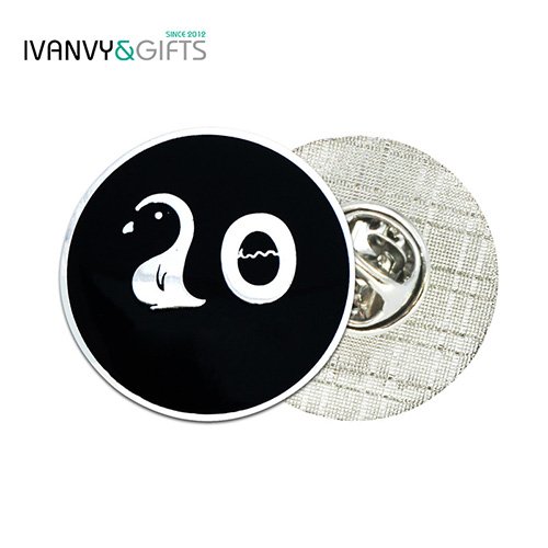Custom clothing metal badge