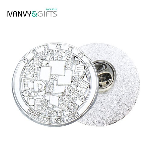 Custom Logo Pin Badges