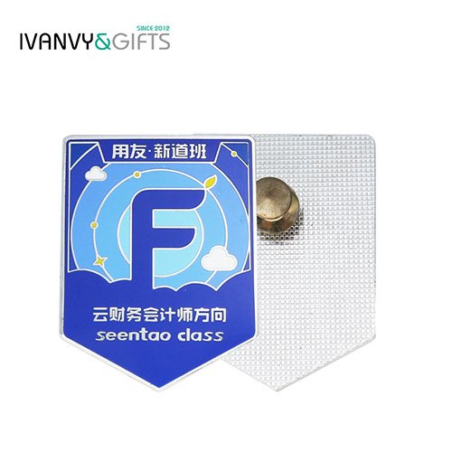 BG8 Custom Engraved Metal Badge
